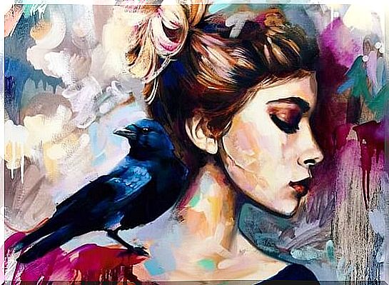 woman-with-raven