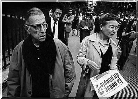 Jean-Paul Sartre and Simone de Beauvoir