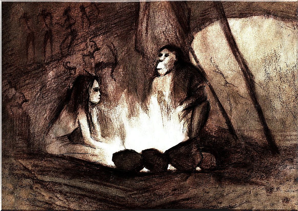 Neanderthal couple